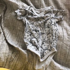 Well Worn Black History Month onsie